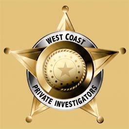 West Coast Private Investigator Official Badge Icon
